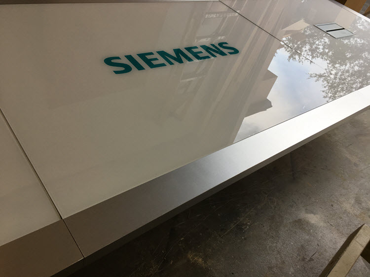 Siemens Custom Modern Conference Room Table - view 4