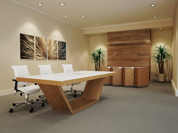Durham Modern Conference Table | 90 Degree Office Concepts