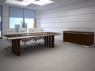 Picture of Carolina Modern Conference Table and Credenza