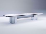 Chandler Modern Conference Table White