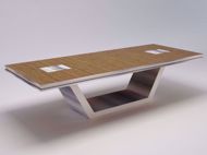 Danbury Modern Conference Table - cork