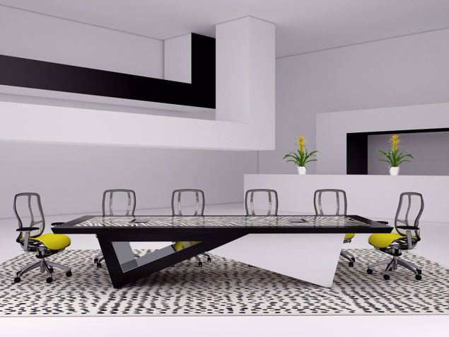 Barcelona Modern Conference Table Main
