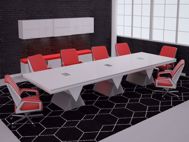 Larissa Modern Conference Table Room Scene