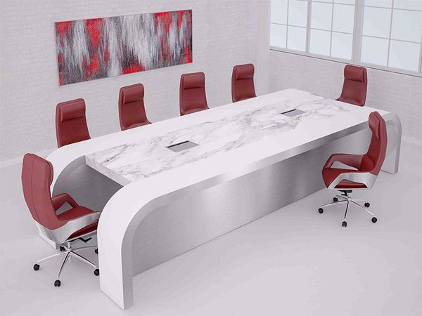 Positano Modern Conference Table Room Scene